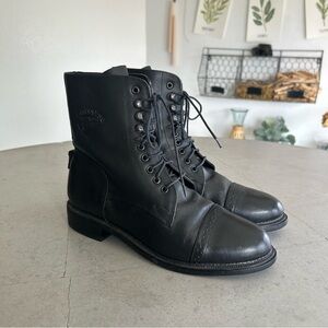 On Course Black Laceup Short Riding Boot Equestrian Horse English Outdoor Polo 7